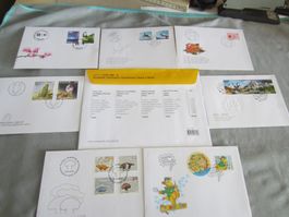 Ersttagsbriefe  Jahresserie  2014  FDC Briefe