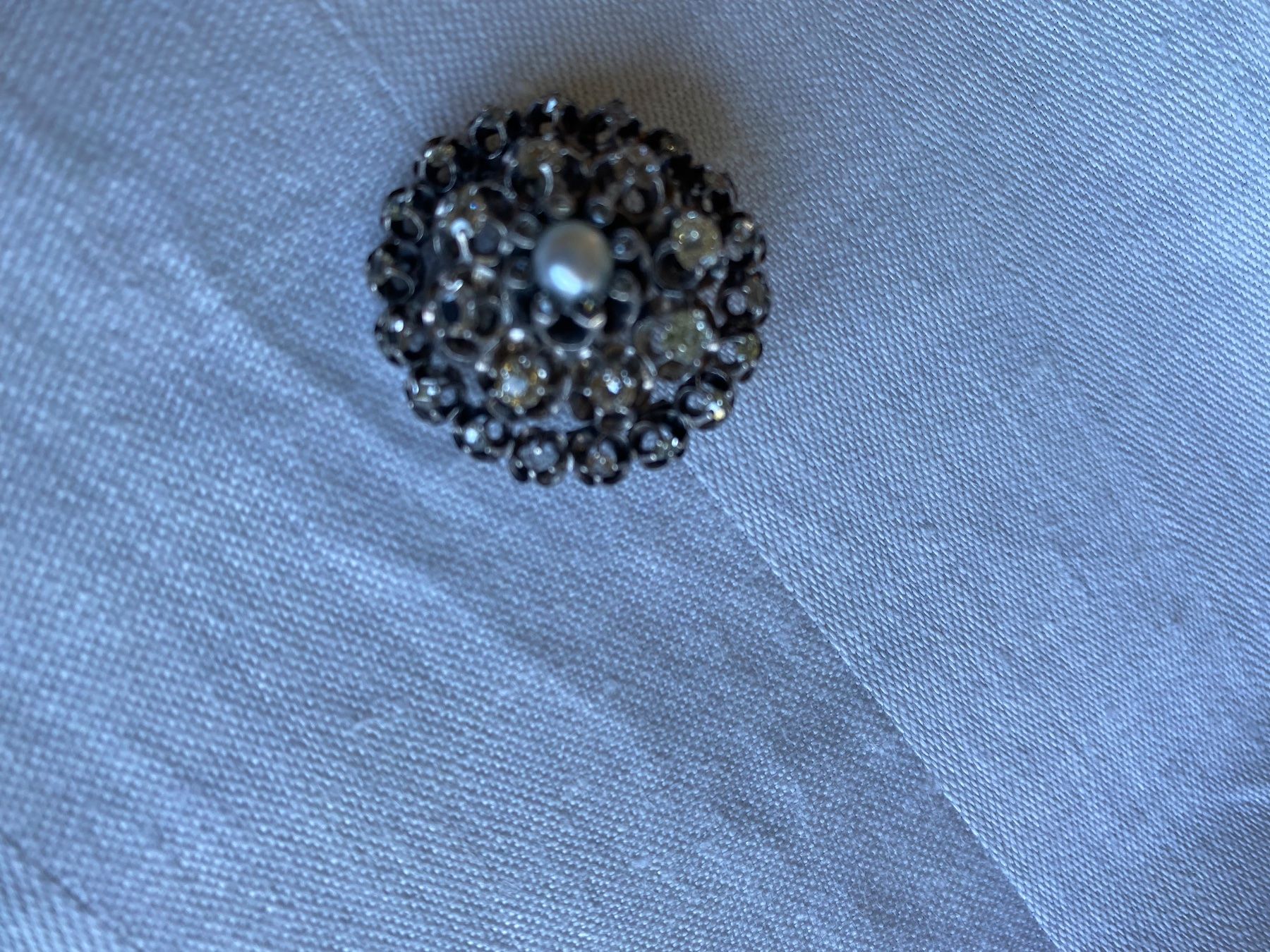Spille & Fermagli: Diamant Brosche 19.Jh. – Usato da Hurden venduto da Kacsa 1