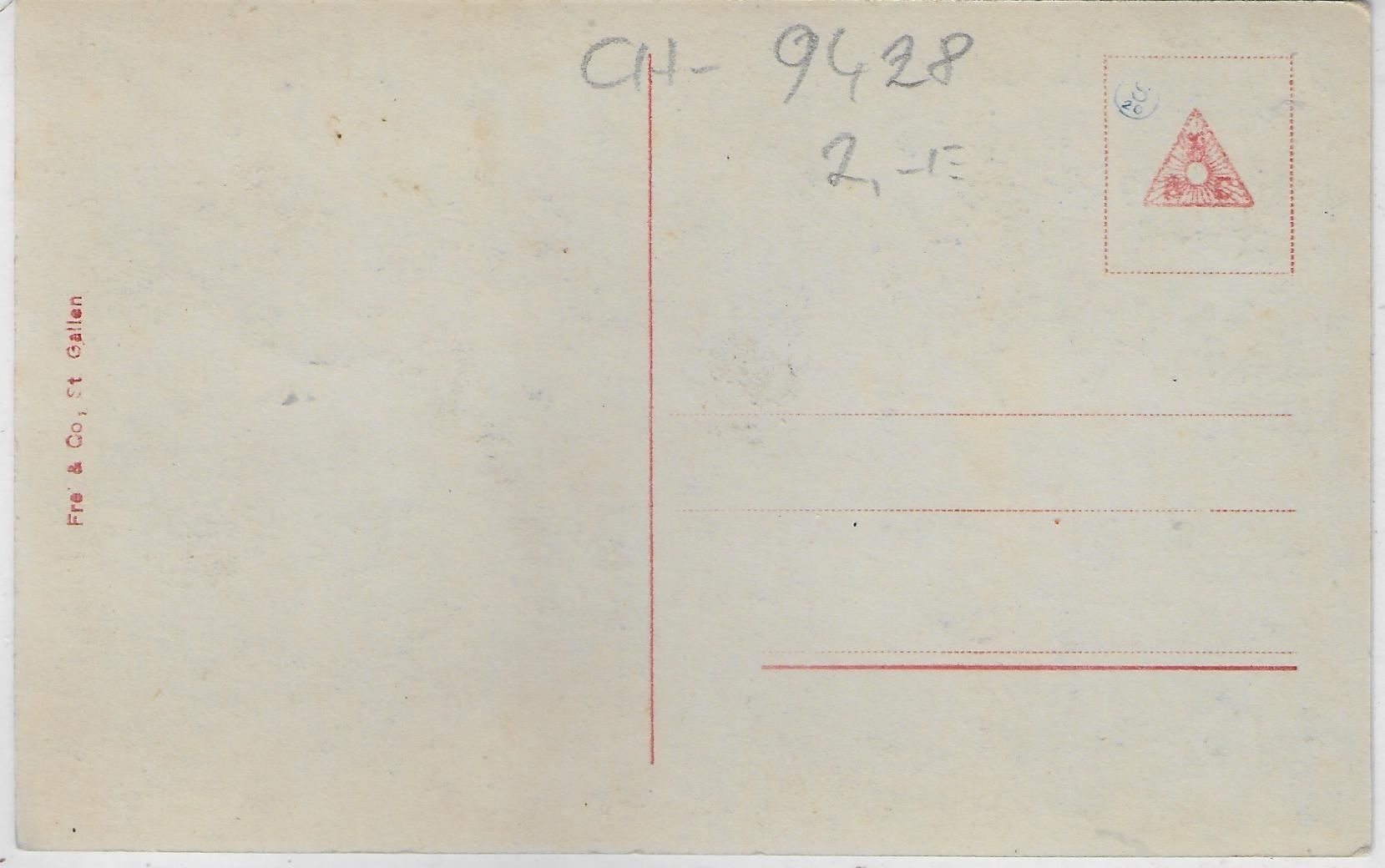Cartoline postali: Walzenhausen - Generalansicht – Usato da Ettingen venduto da Kartenplanet 1