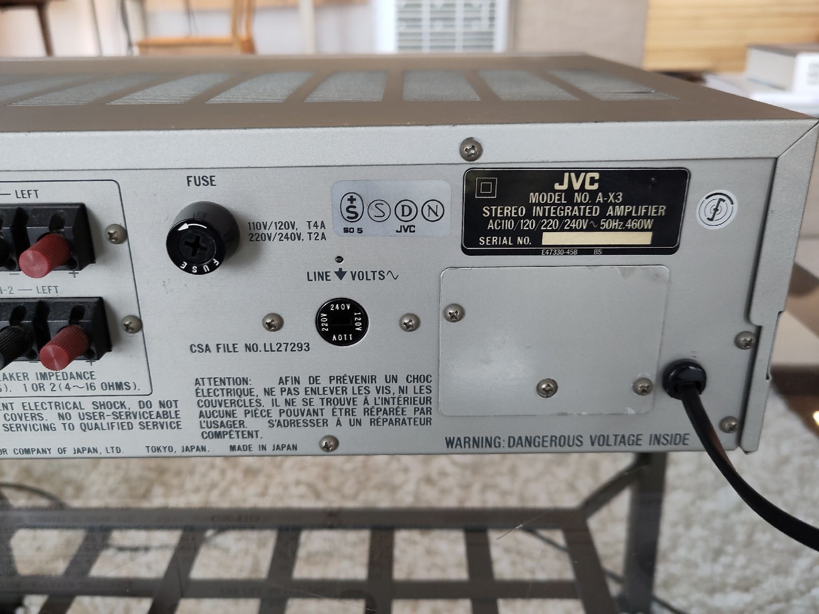 JVC Verstärker: JVC A-X3 Verstärker – Gebraucht aus Rafz von nen_92qk 4