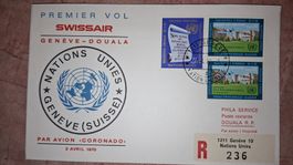 Swissair Geneve - Douala 02.04.1970