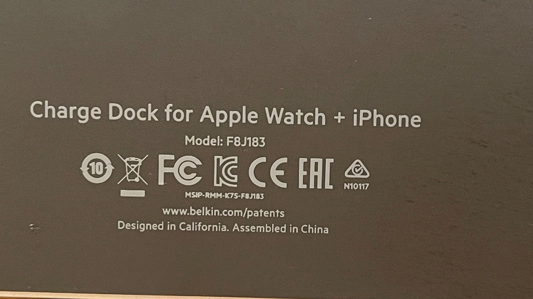 Belkin Docking station: BELKIN Iphone AppleWatch Lade- Dokingstation /NP120CHF – Nuovo (secondo la descrizione) da Kölliken venduto da Hap-7 5