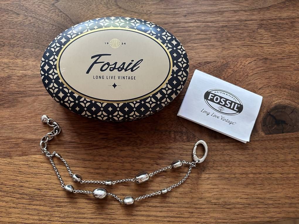 Ketten: Fossil Handkette – Neu und originalverpackt aus Rupperswil von az5_x87v