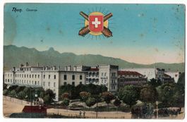 Thun, Caserne, gelaufen 1914 mit Feldpost