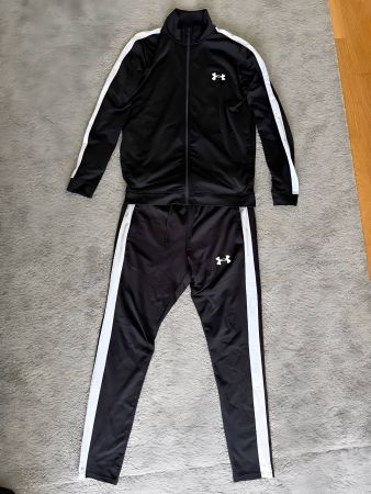 Under Armour Rival Knit Tracksuit Schwarz Grösse M