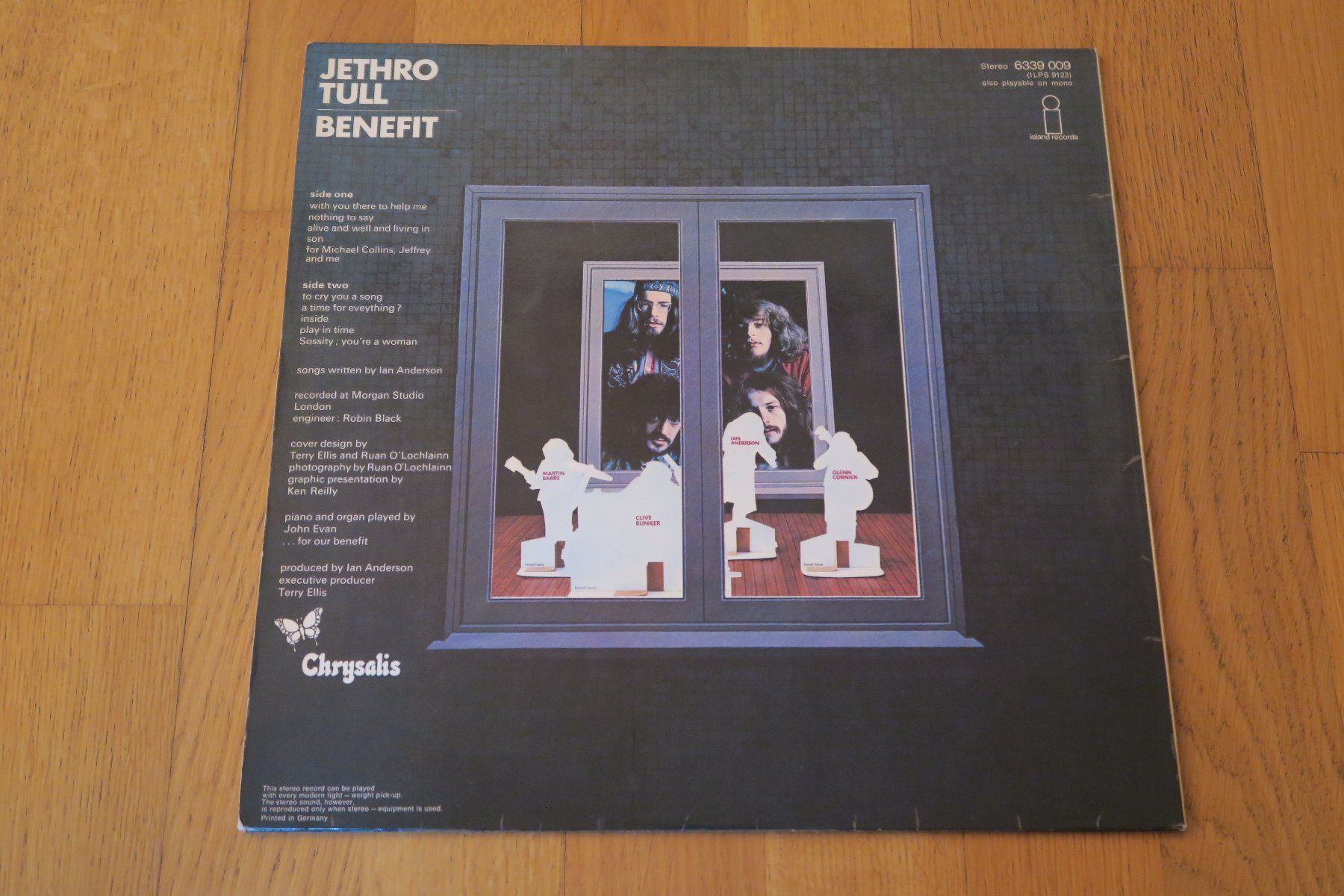 Schallplatten: Jethro Tull – Benefit – Gebraucht aus Thun von Karibu70 2