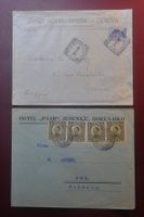 Enveloppes postales des hôtels