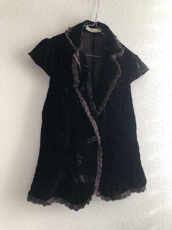 Samtjacke, Größe M
