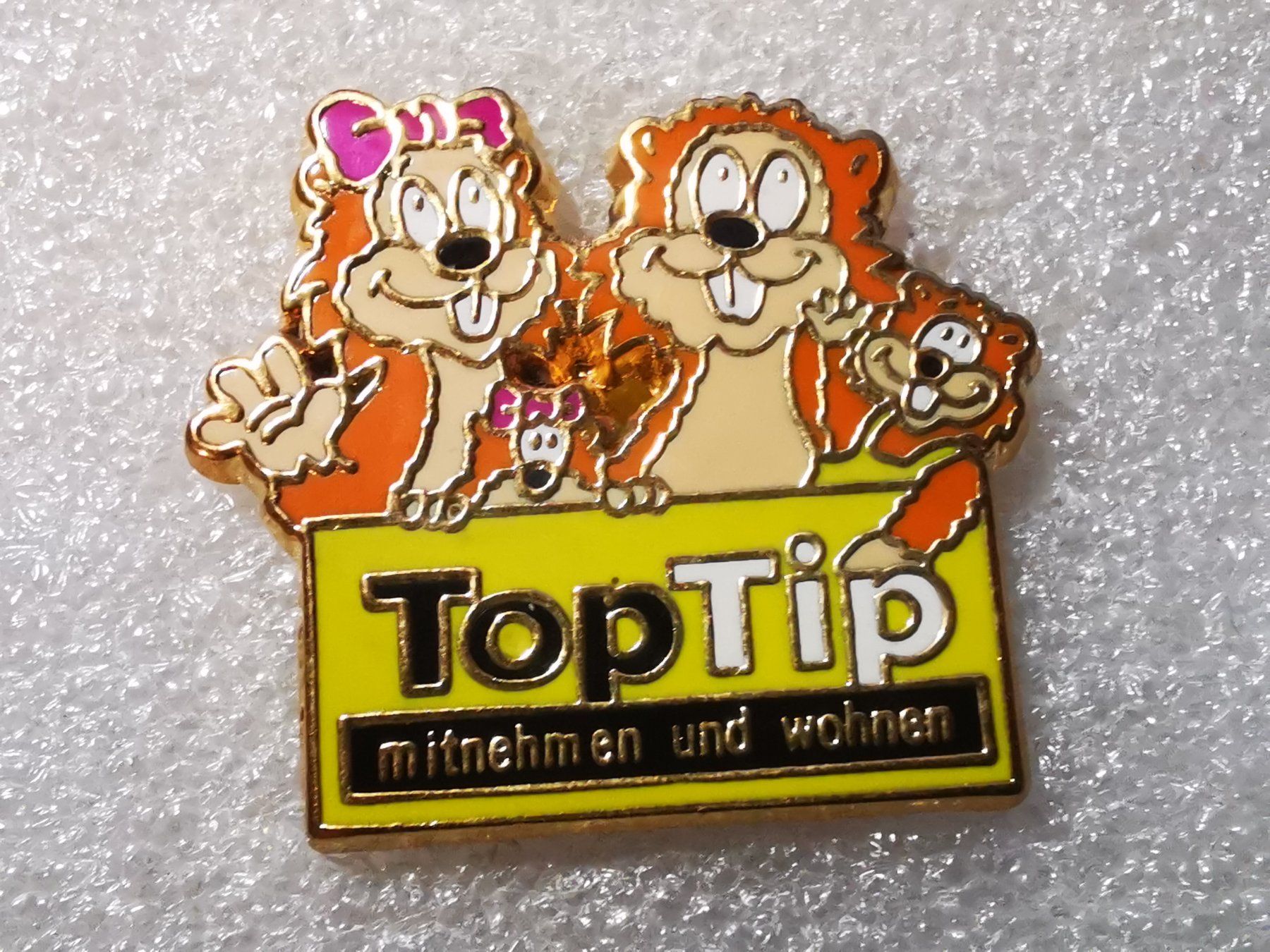 Placchette & Badge: Ansteckpin 23: Toptip – Usato da Oppligen venduto da Pin-Fall-Shop
