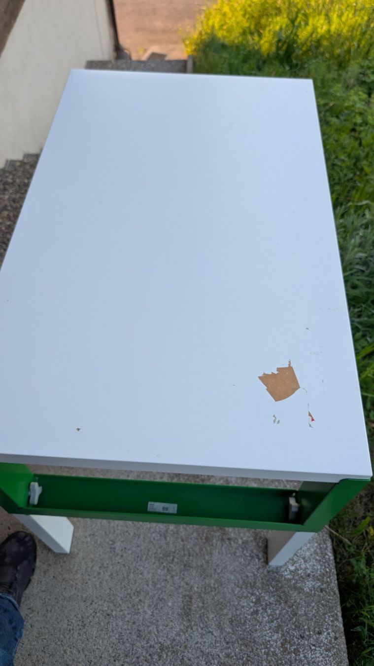 Ikea Tische: IKEA PAHL Kindertisch mit Gebrauchsspuren, – Gebraucht aus Schwarzenberg LU von weitwerker2 3