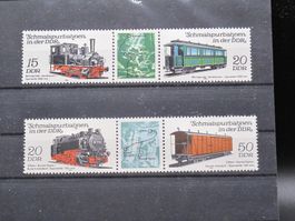 DDR 1983 Schmalspurbahnen III *