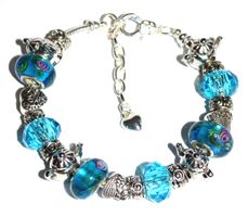 ARMBAND CHAMILIA TROLLBEADS KOMPAT. SWAROVSKI MURANO STYLE