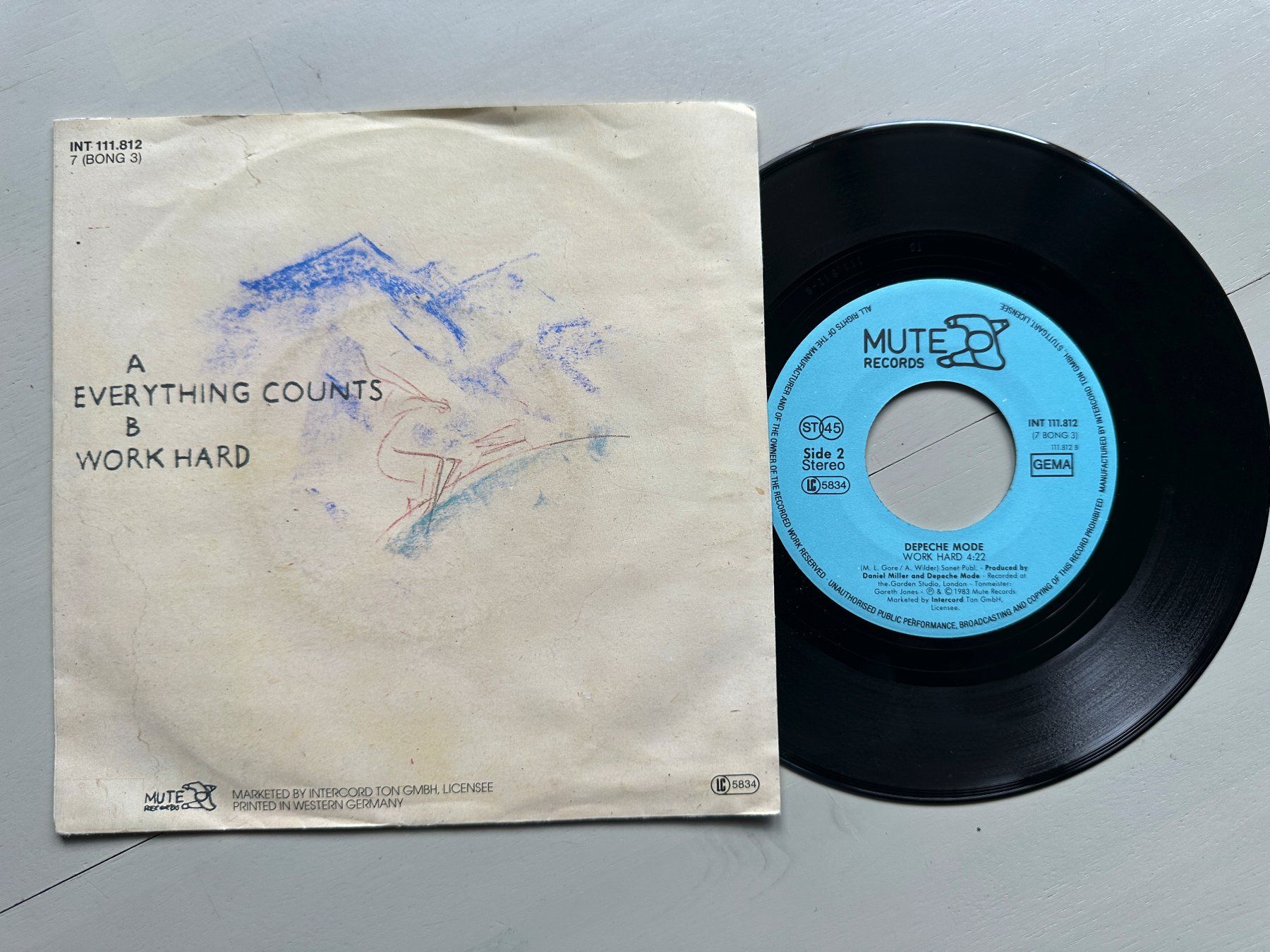 Dischi in vinile: DEPECHE MODE tolle Everything counts Single Kult Top Hit – Usato da Basel venduto da Partridge 1