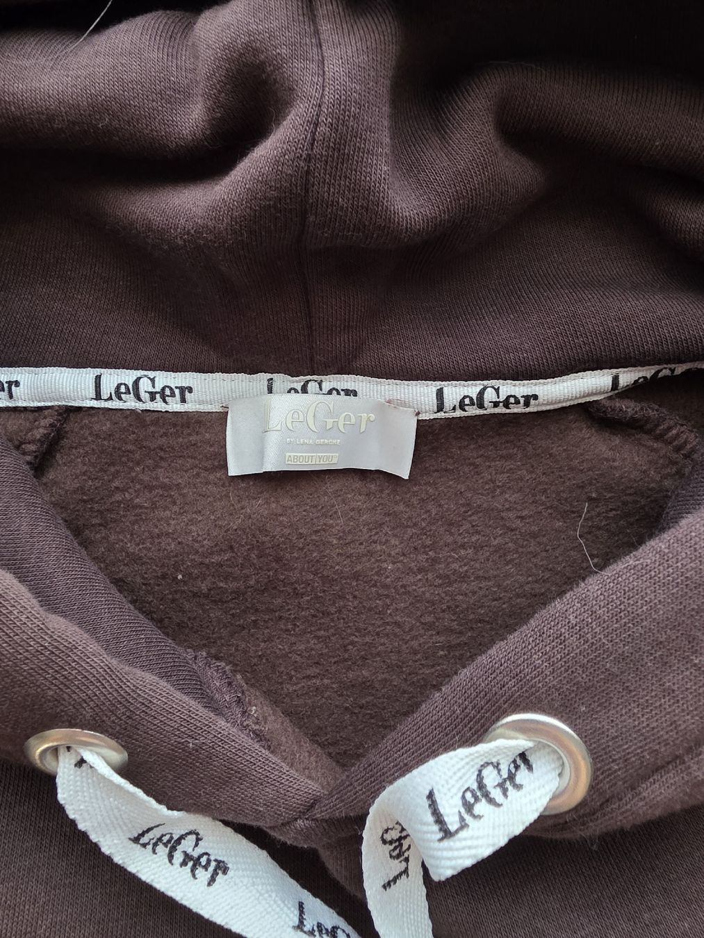 Pullover & Sweatshirts: Kapuzenpullover LeGer braun - Gr. 34 – Neu (gemäss Beschreibung) aus Dagmersellen von buc_786y 3