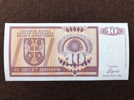 Banja Luka 1992 - Republika Srpska Dinar