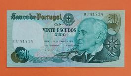 20 Escudos Portugal *CAPICUA *