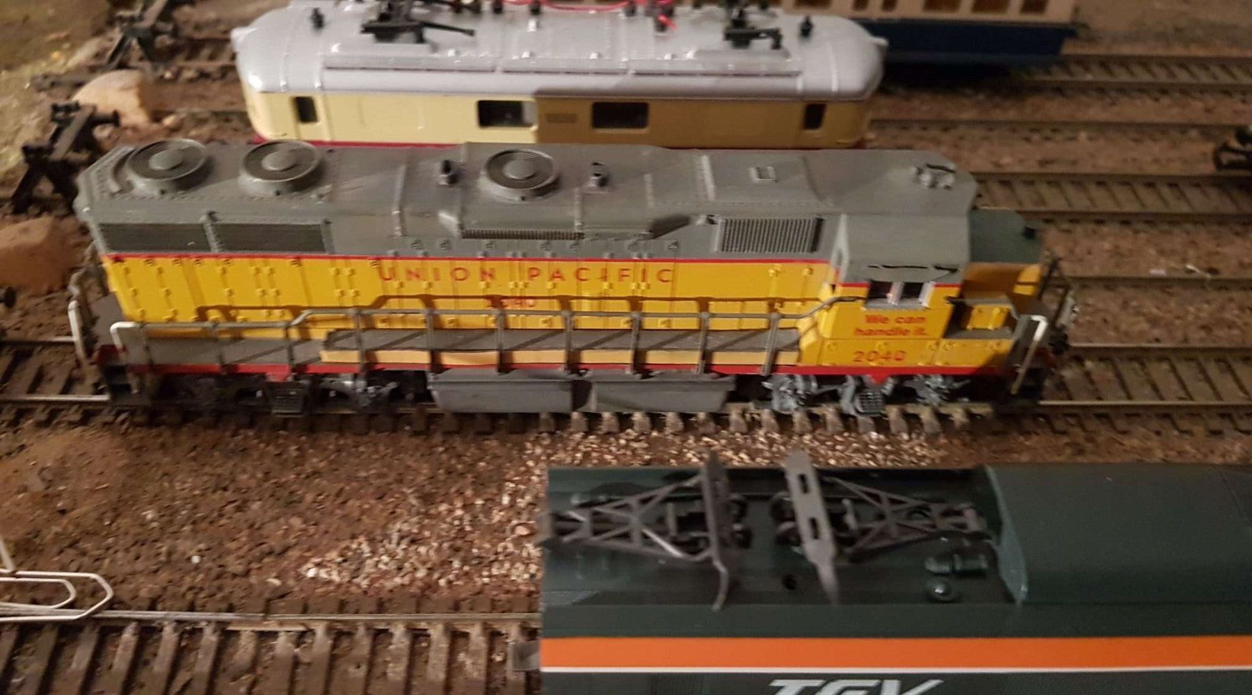 Modellini di ferrovie: Union Pacific  HO DC – Usato da Siblingen venduto da Alpina8