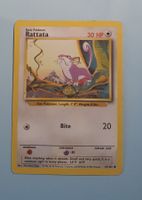 Pokémonkarte Rattata 61/102, EN von 1999
