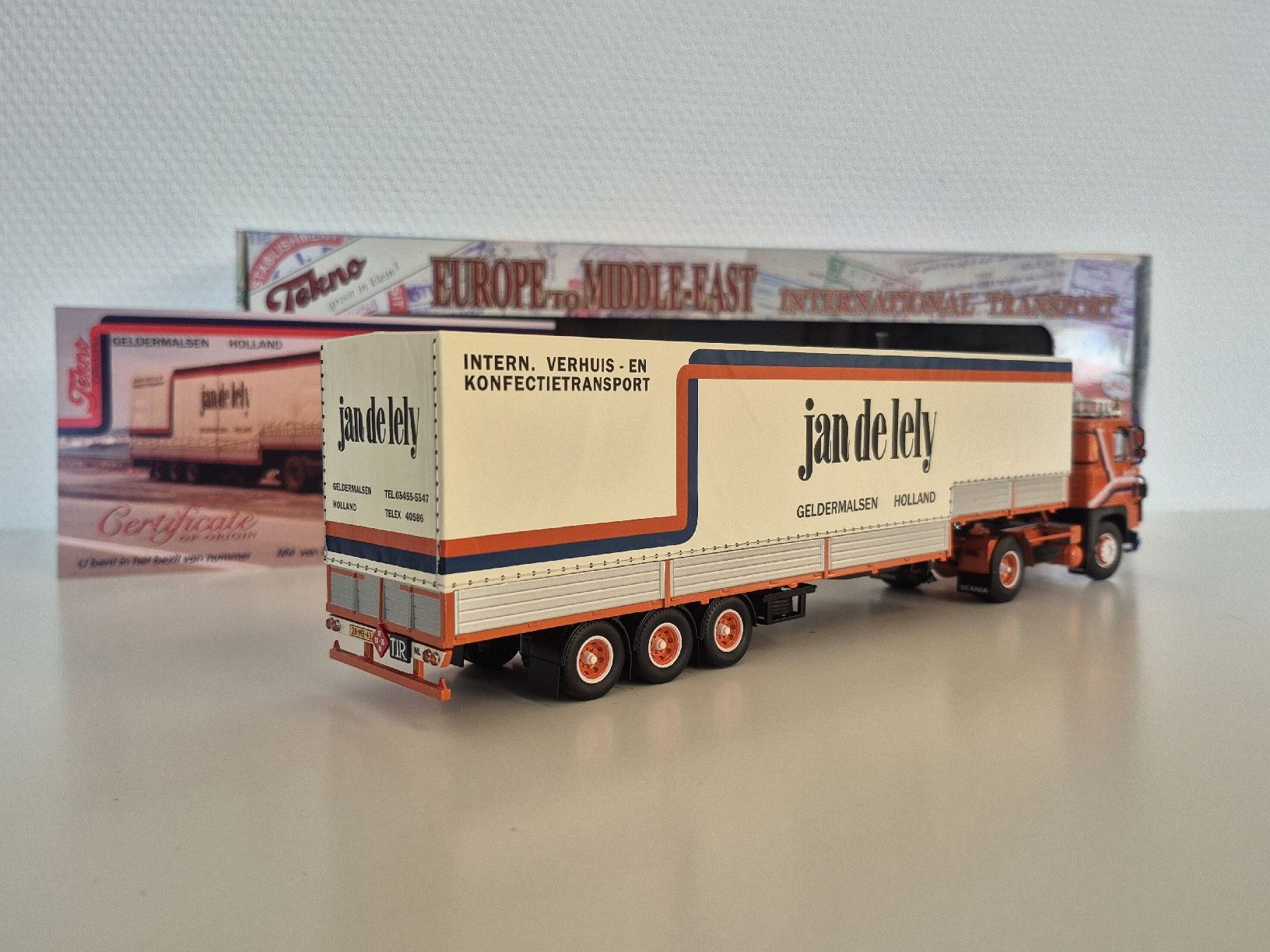 Tekno Kit di modellismo & Modellini statici: Tekno 1:50 Jan de Lely – Nuovo (secondo la descrizione) da Leuzigen venduto da Belmondolk 1