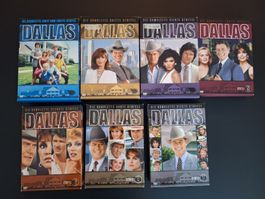 DALLAS - Die Serie - Staffeln 1-8, DVD Boxen