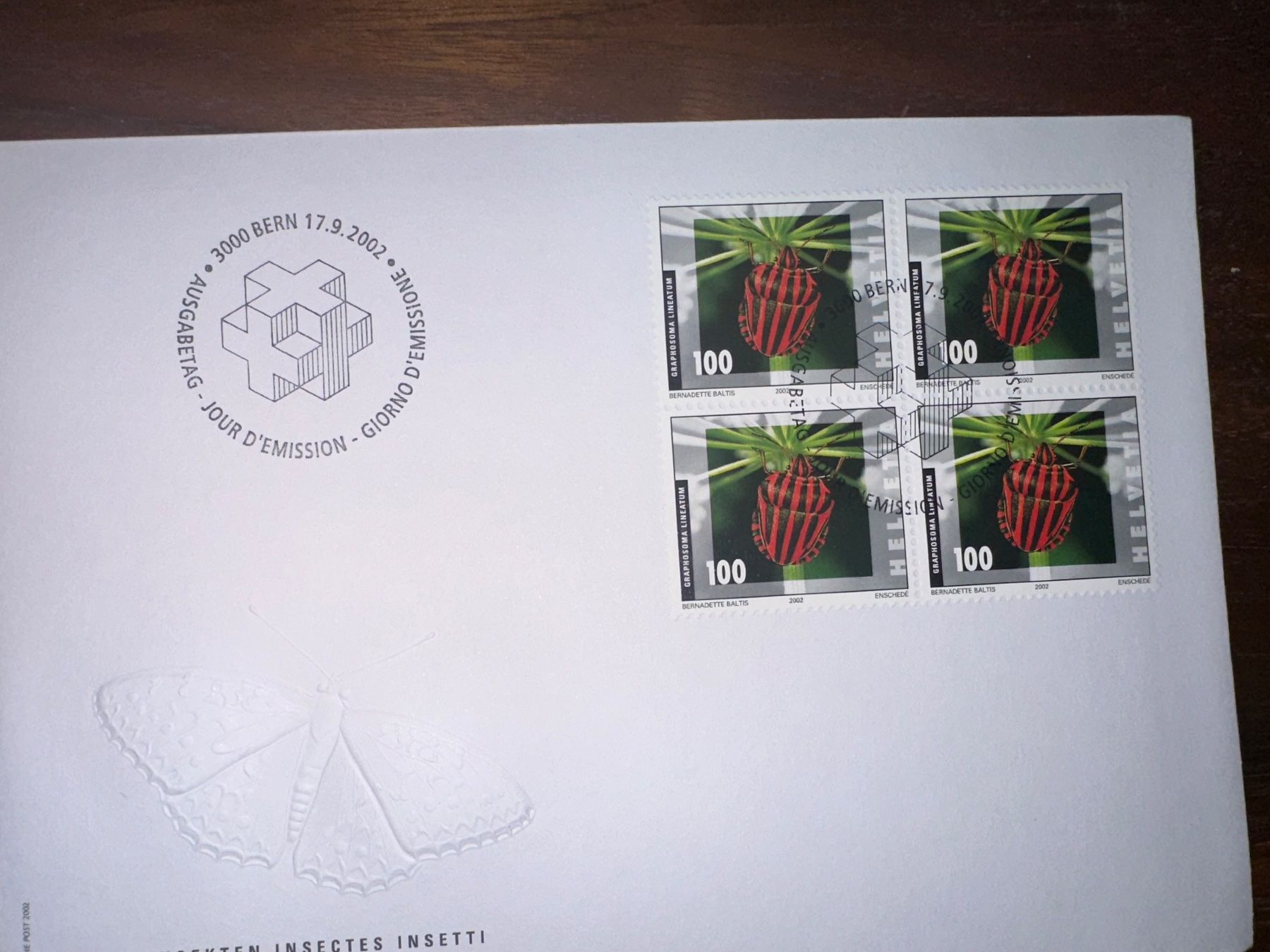 Tutti i francobolli: Set 2002 FDC Ersttagsumschlag – Usato da Stettfurt venduto da 2442 3
