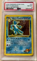 Pokemon Misty's Golduck #12 PSA 8 1st Edition Holo