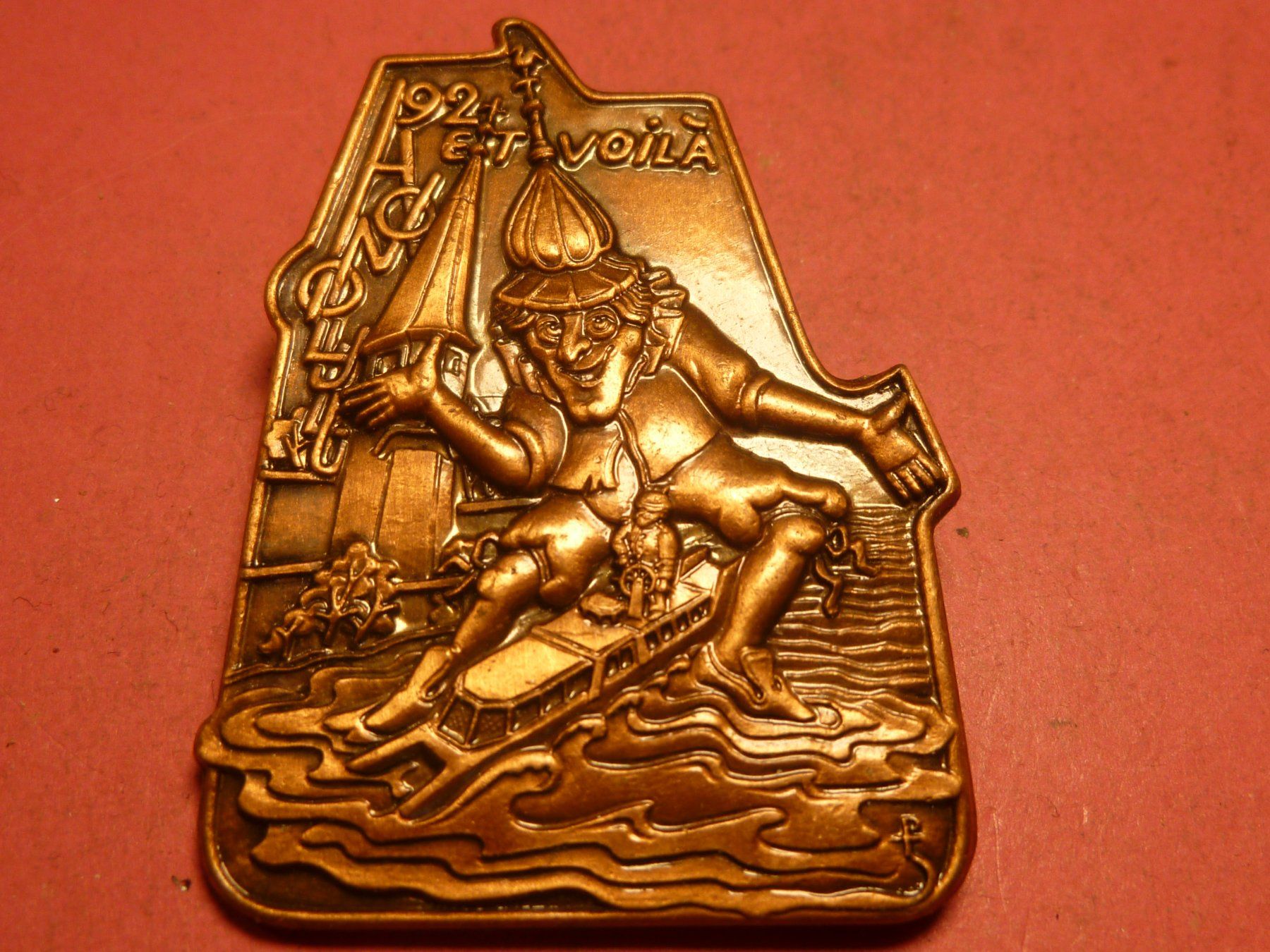 Placchette & Badge: HONOLULU 1992 BRONZE – Usato da Ried (Muotathal) venduto da Mandarin02