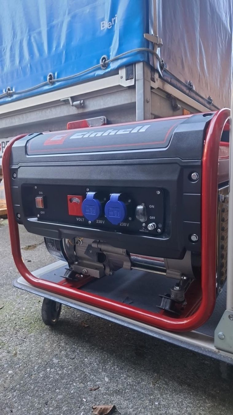 Einhell Generatori di corrente: Generator / Stromerzeuger Benzin Einhell Neu – Nuovo e nell'imballaggio originale da Alchenflüh venduto da Hady87 4