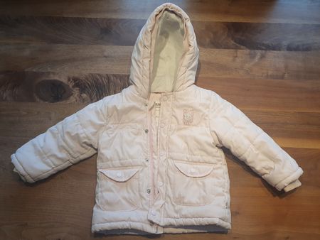 Rosa Winterjacke Grösse 80