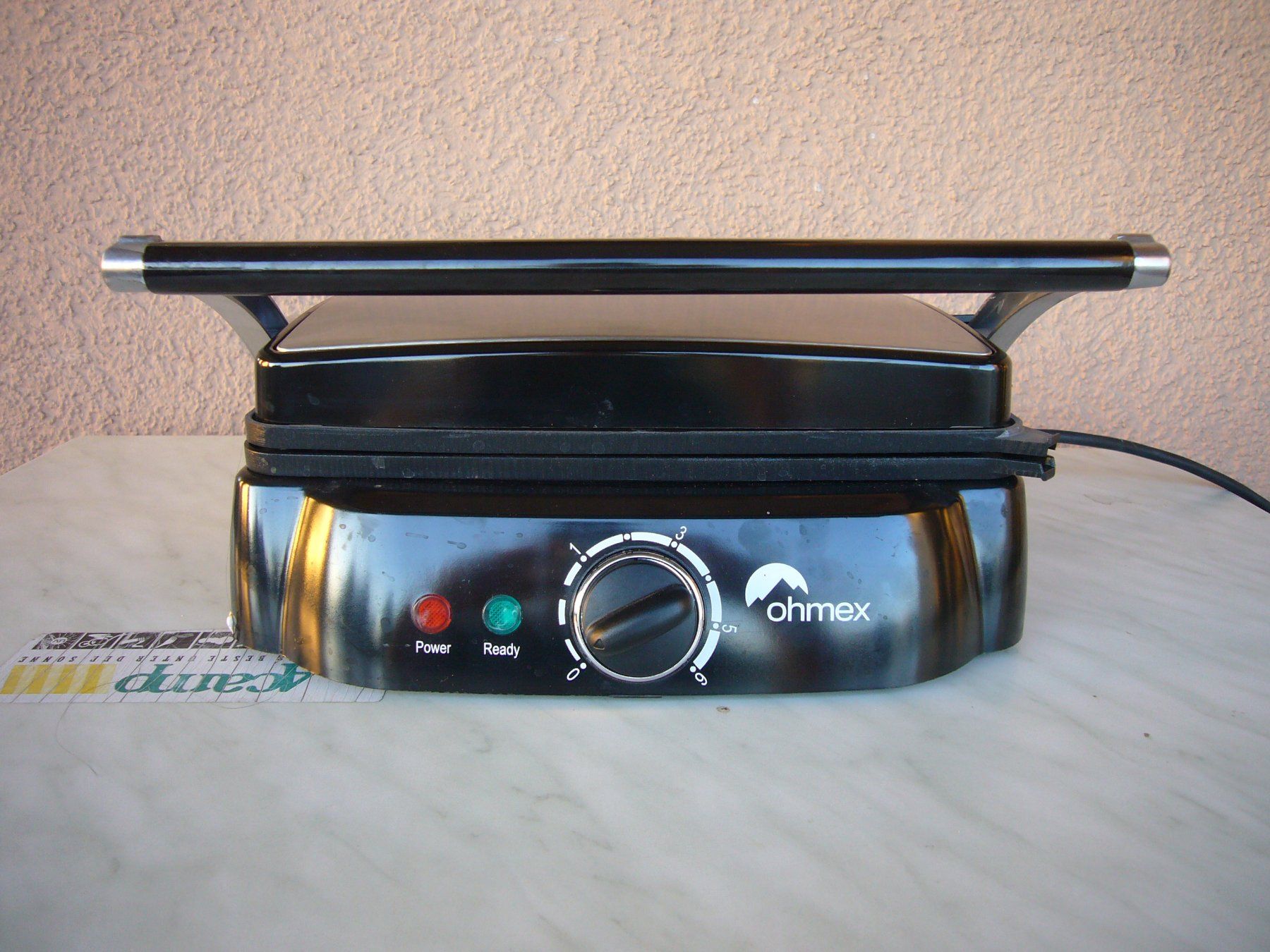 Ohmex Griglie: Plattengrill – Nuovo (secondo la descrizione) da Weinfelden venduto da Frosch467