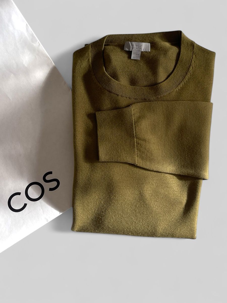 Cos Pullover & Sweatshirts: COS Pullover 100% Wolle Moosgrün Gr. M/L – Gebraucht aus Zürich von Recode.Fashion 3