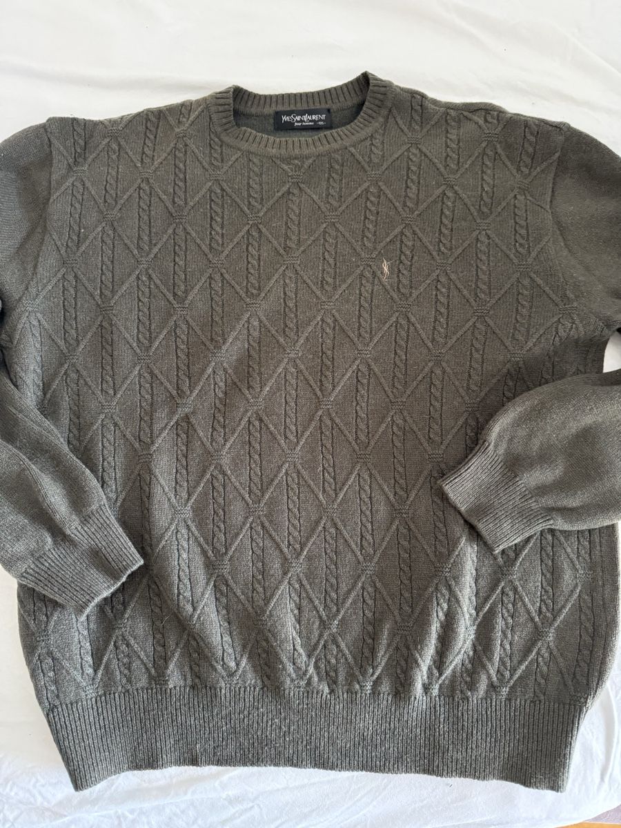 Saint Laurent Maglioni & Felpe: Yves Saint Laurent Wolle Pullover – Usato da Stallikon venduto da Weihnachtsgnom