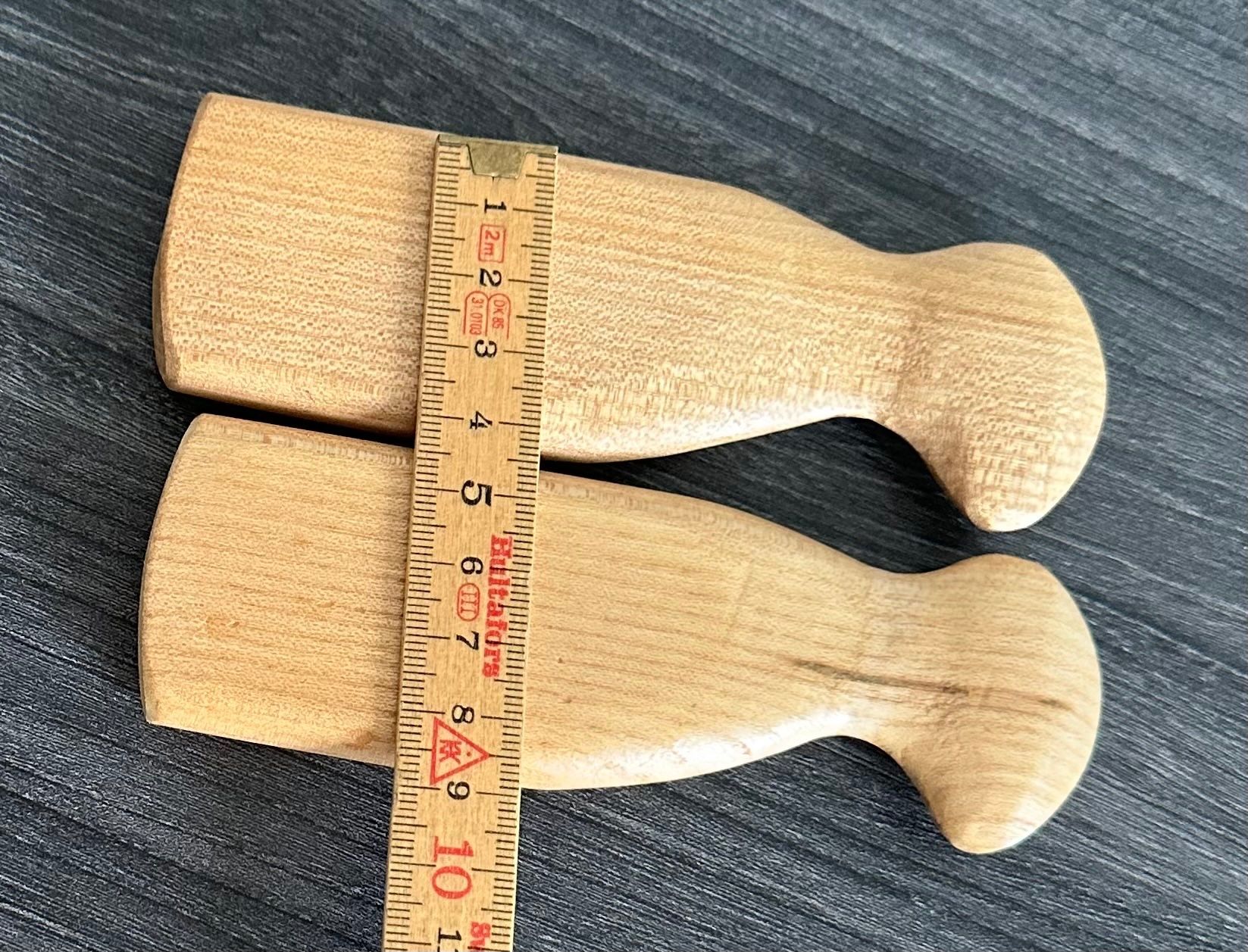 Strumenti musicali: 1 Paar Chlefeli,  Holz, Nötzli Chlötzli – Usato da Zürich venduto da brazerola 7