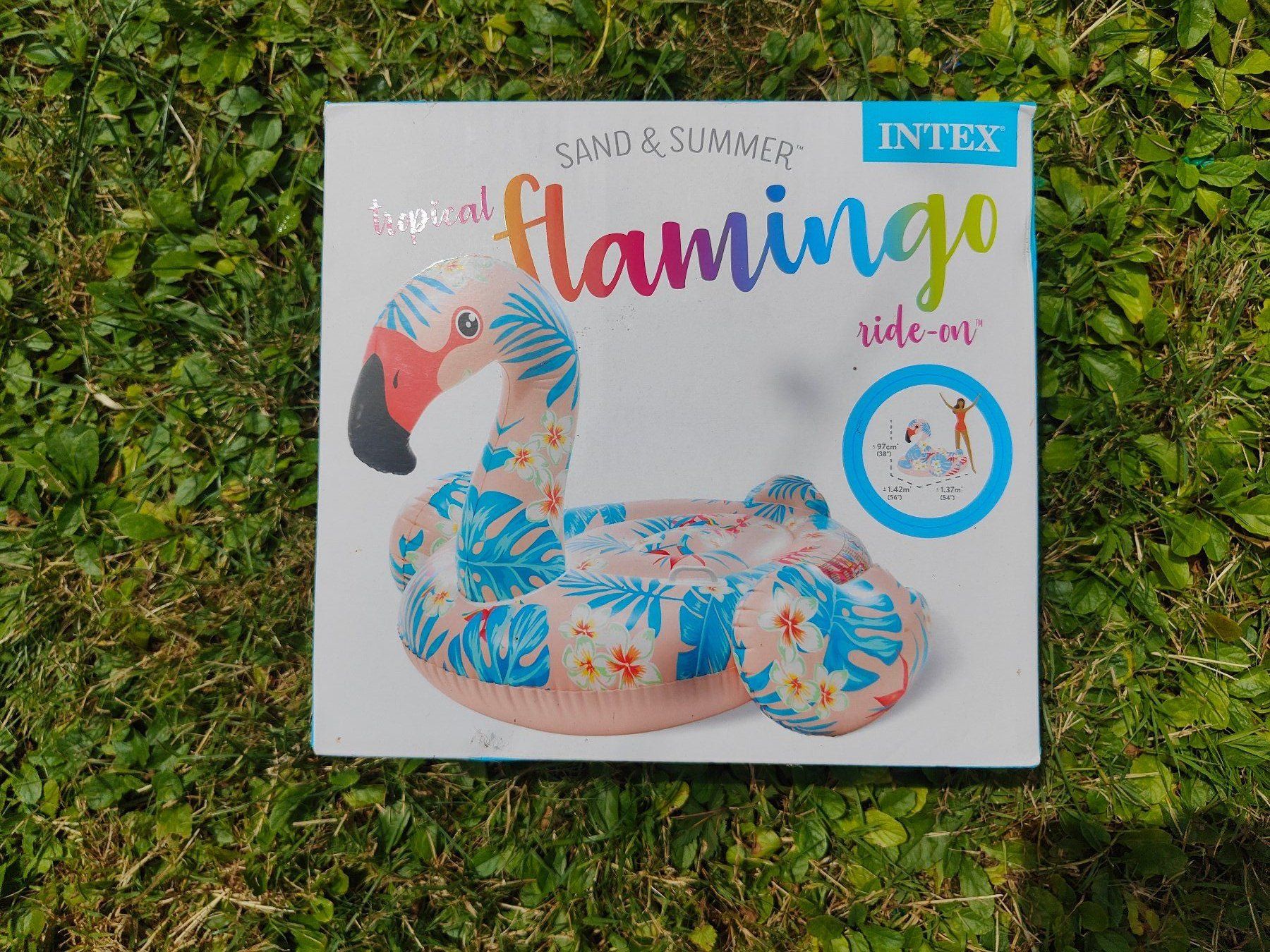 Giocattoli: Aufblasbarer Flamingo, gross – Nuovo e nell'imballaggio originale da Arbon venduto da sigma61