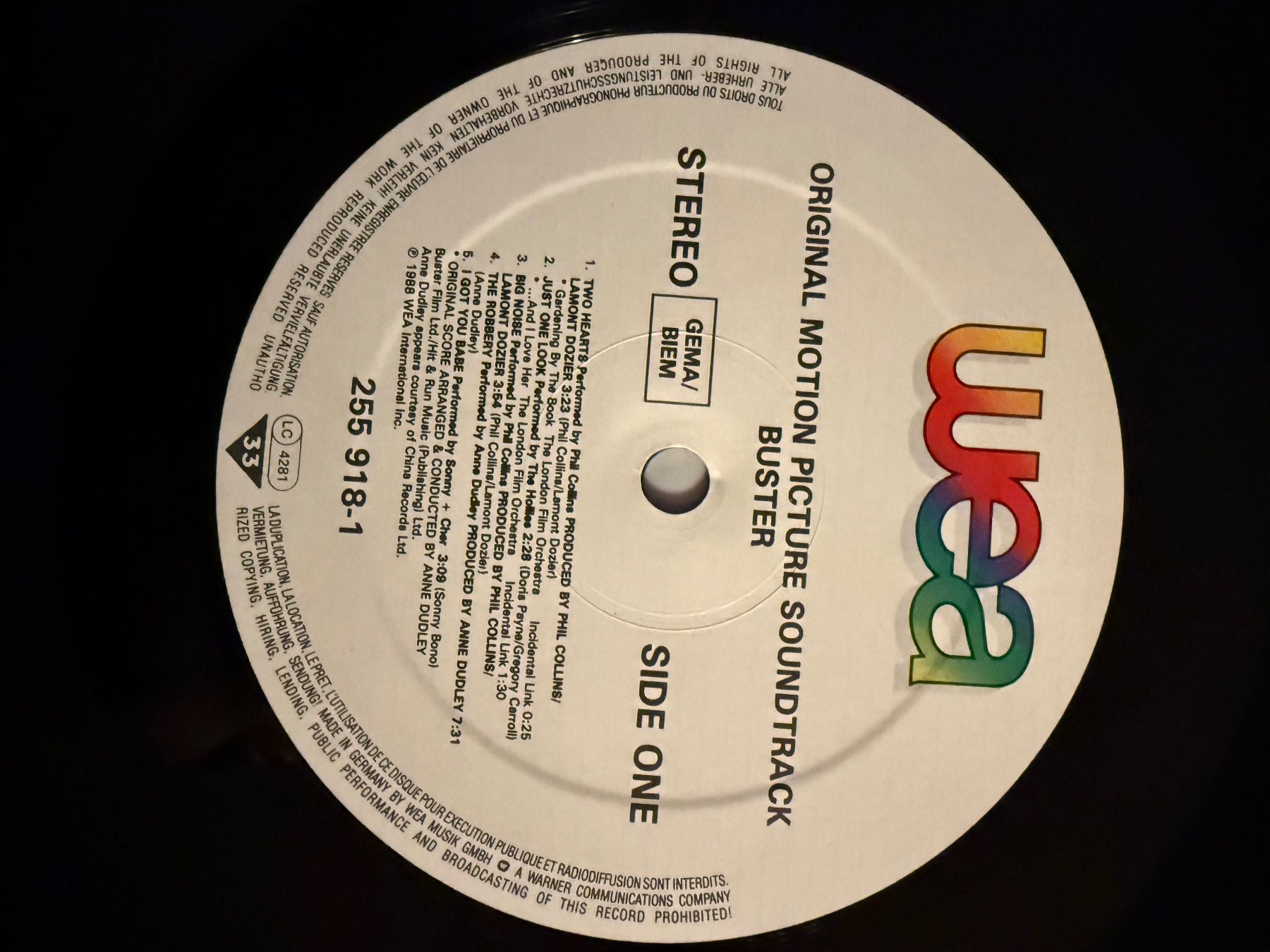 Dischi in vinile: Buster Phil Collins Schallplatte LP Vinyl – Usato da Goldach venduto da Donpancho 4