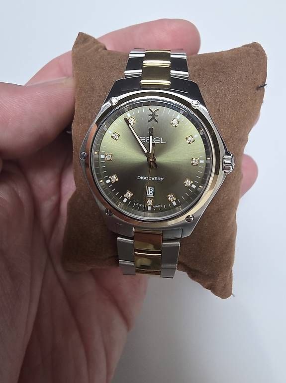 Ebel Uhren: Ebel discovery Lady diamonds neuwertig full Set – Gebraucht aus Lausen von mar_8hbm