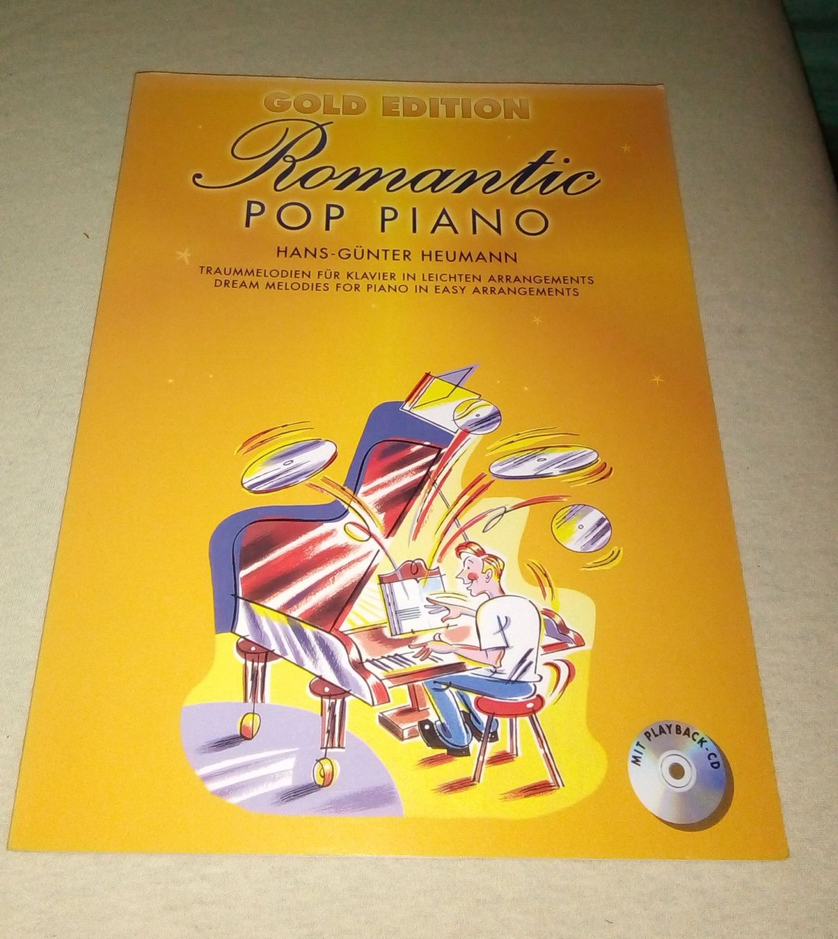 Libri: Romantic Pop Piano - Gold Edition - Hans Günter Heumann + CD – Usato da St. Gallen venduto da elk2024