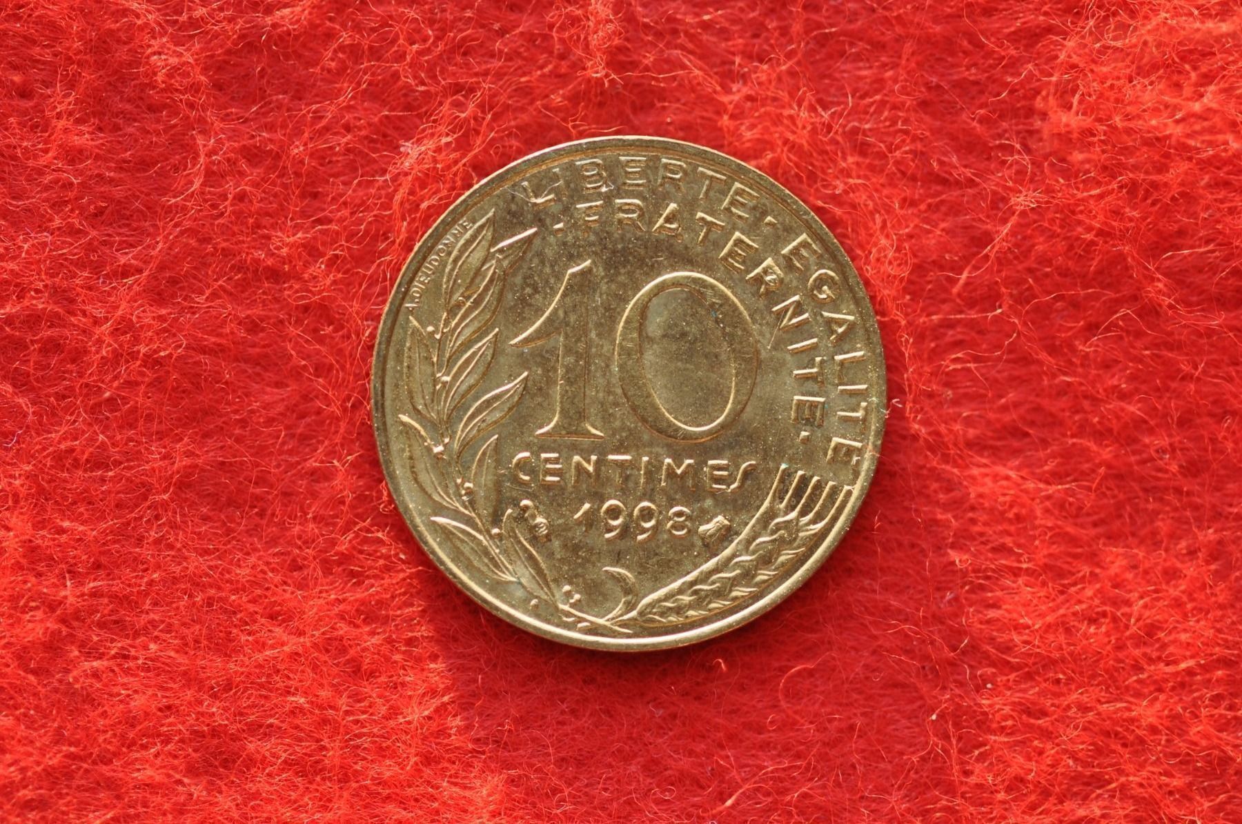 Tutti le monete: währung francaise 1998 – Usato da Laupen BE venduto da Gufi57