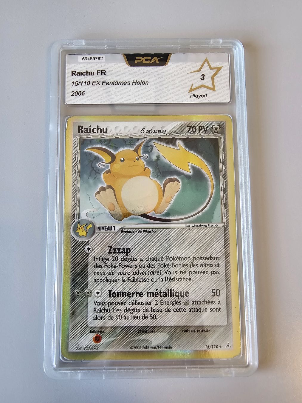 Pokémon Sammelbilder & Trading cards: Raichu Delta Species FR – Gebraucht aus Häutligen von Konvolut_Shop_CH