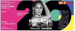 Helene Fischer | 2 Tickets | Dienstag, 14. Juli