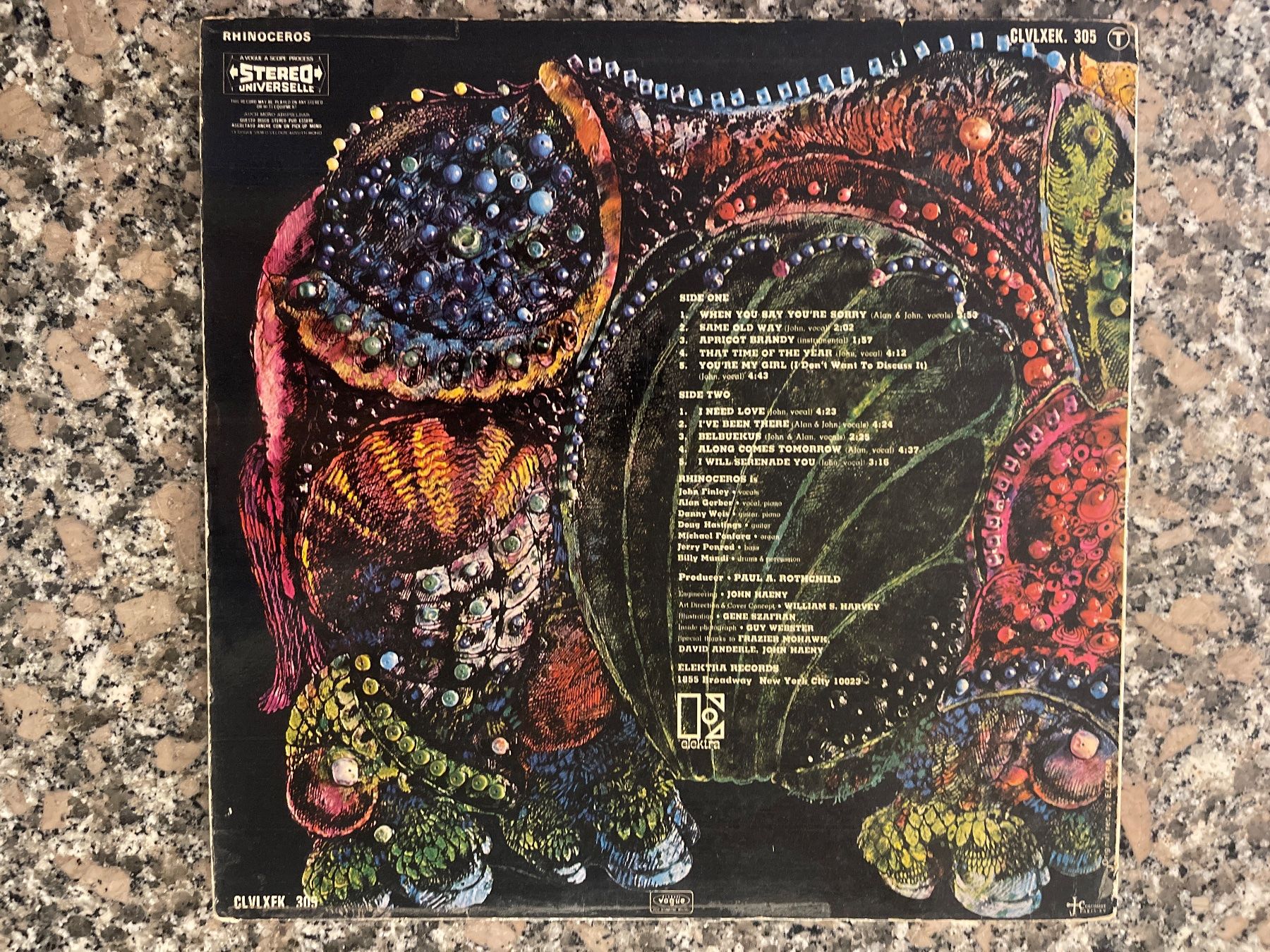 Dischi in vinile: A74/Rhinoceros - Rhinoceros – Usato da Frutigen venduto da Philippe_jsp 1
