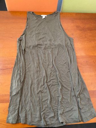 Olivgrünes Kleid H&M Grösse L