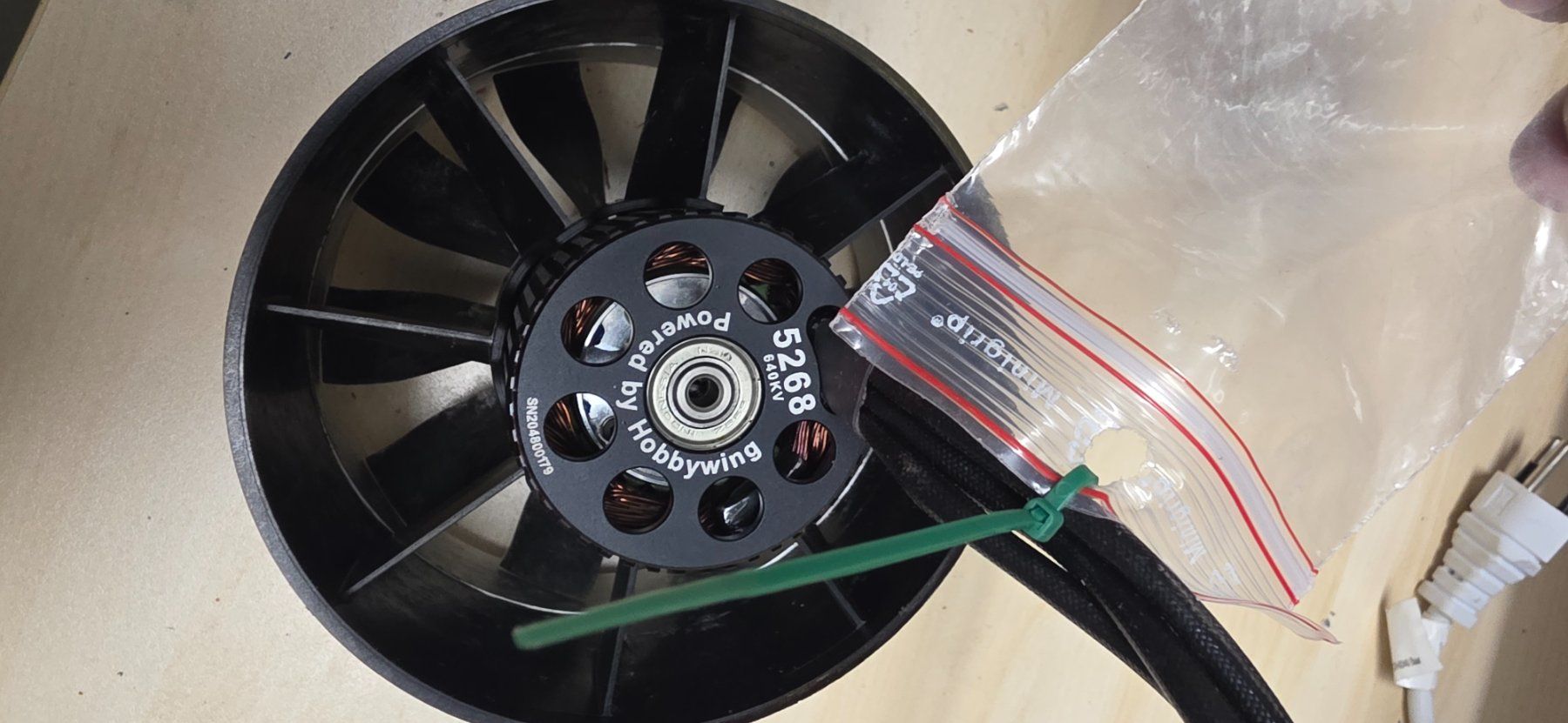 Modellismo RC: 120mm 10 Blatt Impeller S-EDF HSD – Usato da Zofingen venduto da Scheidi1977 2