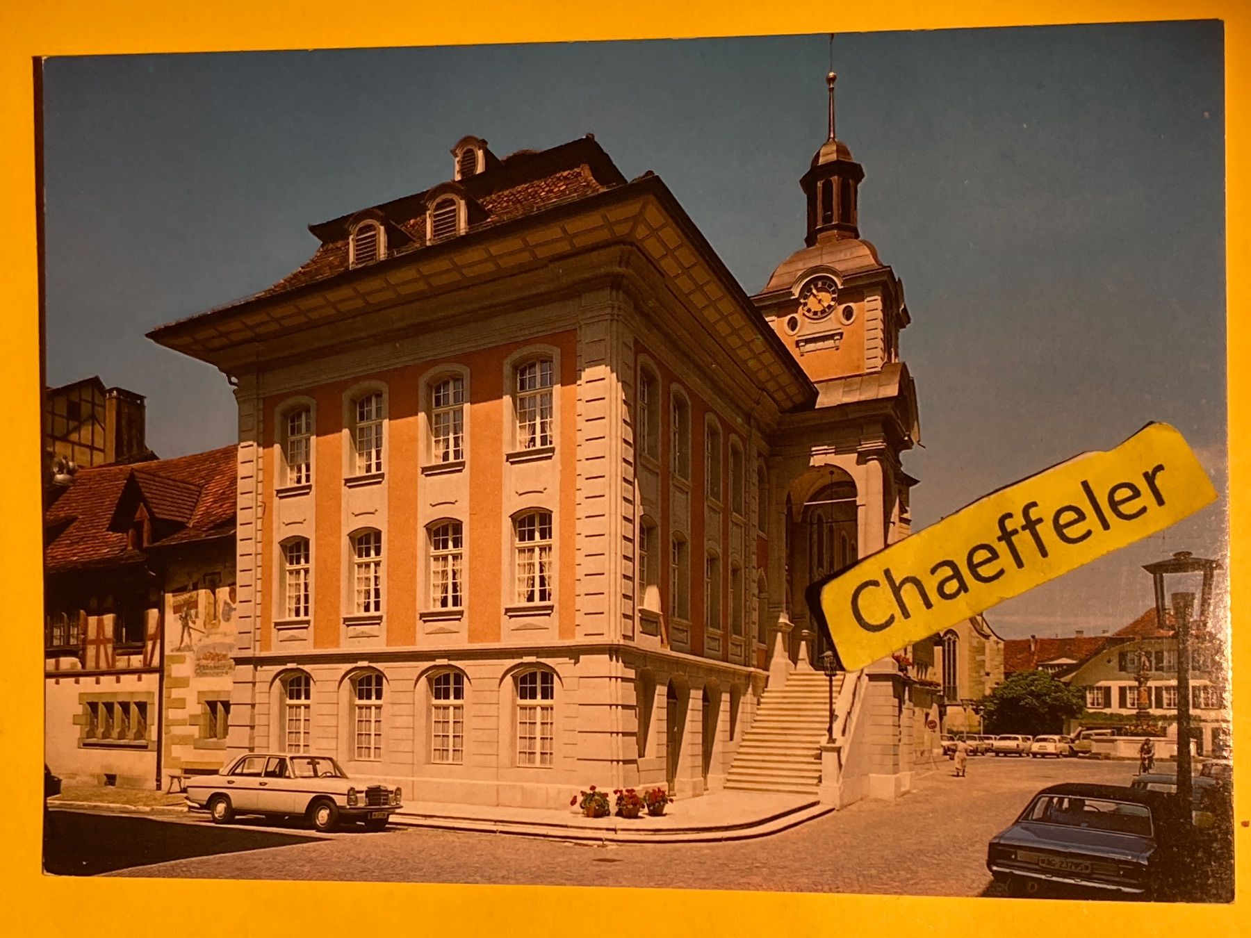 Cartoline postali: 1978 Zofingen, Rathaus – Usato da Zürich venduto da Chaeffeler