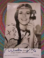 WINNETOU 2 RIBANNA KARIN DOR AUTGRAMM SEHR ANTIK