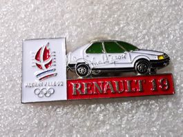 Ansteckpin 53: Renault 19 x Olympia 1992 Albertville