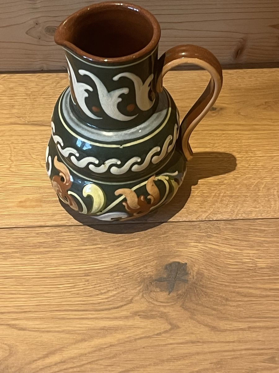 Caraffe: Handbemalter Keramik Krug – Nuovo (secondo la descrizione) da Saanen venduto da SoniaMichaela 1