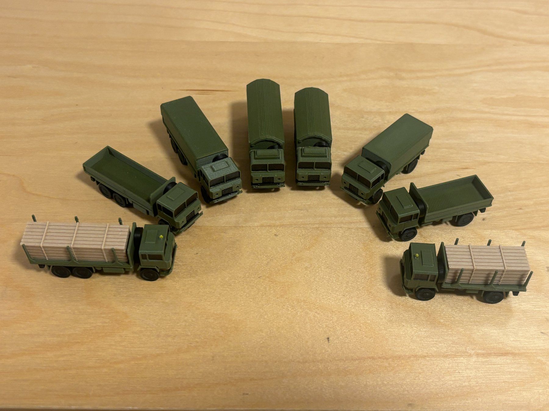 Modellini di ferrovie: Saurer 2DM mit Plane 1:160 3D-Druck – Nuovo (secondo la descrizione) da Bülach venduto da h0slotch 4