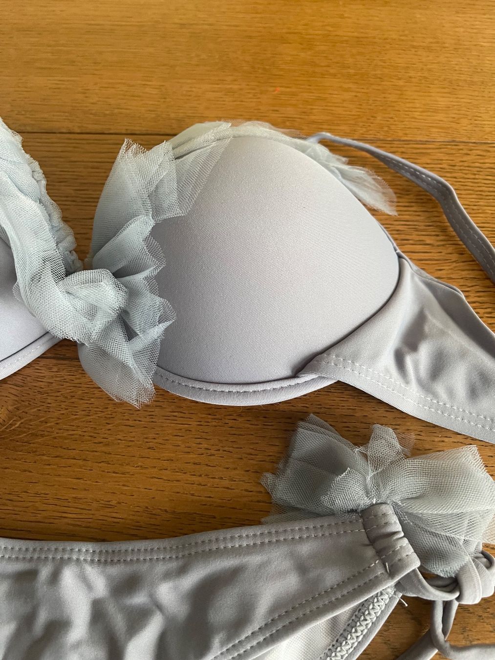 Costumi da bagno & Bikini: Bikini mit Bügel in Grau Gr M Neu – Nuovo e nell'imballaggio originale da Bassersdorf venduto da Sandy456 3