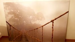 BJÖRKSTA Gerahmtes Bild, Dschungelreise 200X140 cm